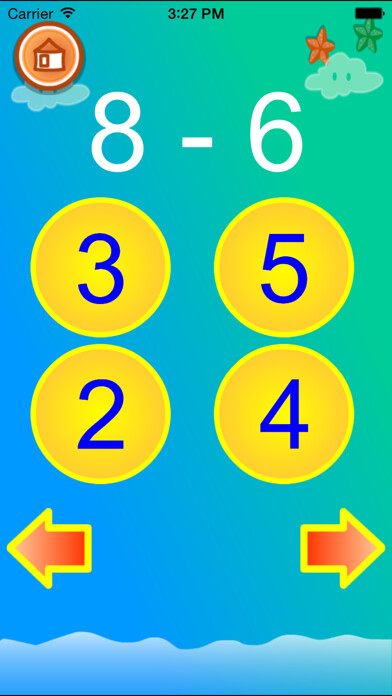 Emulate iPhone app Fun Maths 2015 using MyAndroid