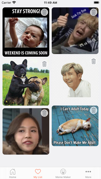 Emulate iPhone app Fun Meme Maker using MyAndroid Emulate iPhone app Fun Meme Maker using MyAndroid