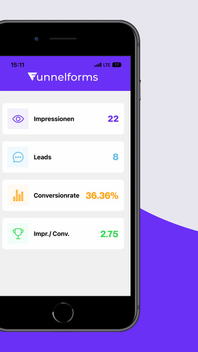 Emulate iPhone app Funnelforms using MyAndroid