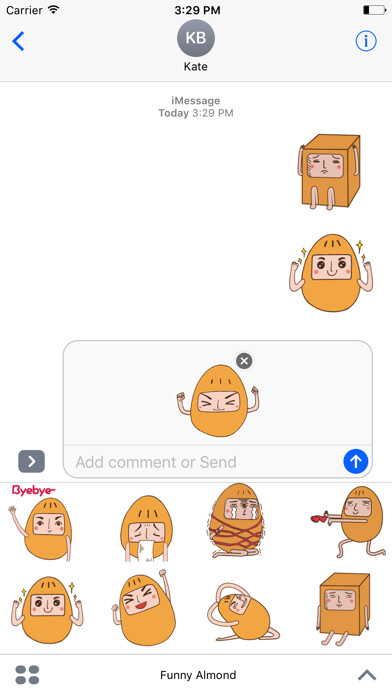 Emulate iPhone app Funny Almond using MyAndroid Emulate iPhone app Funny Almond using MyAndroid