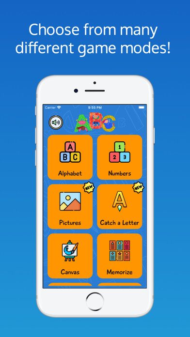 Emulate iPhone app Funny Alphabet - Learn English using MyAndroid Emulate iPhone app Funny Alphabet - Learn English using MyAndroid