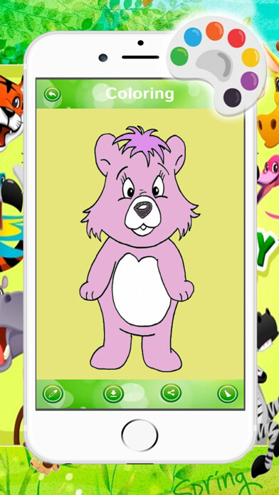 Emulate iPhone app Funny Animal Coloring Paint Game For Kids using MyAndroid Emulate iPhone app Funny Animal Coloring Paint Game For Kids using MyAndroid