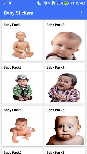 Run android online APK Funny Baby Stickers For Signal App from MyAndroid or emulate Funny Baby Stickers For Signal App using MyAndroid