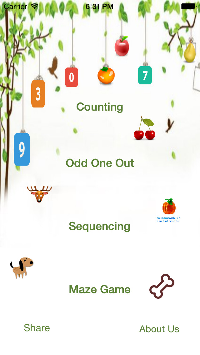 Emulate iPhone app Funny Brain Games for Kids using MyAndroid Emulate iPhone app Funny Brain Games for Kids using MyAndroid