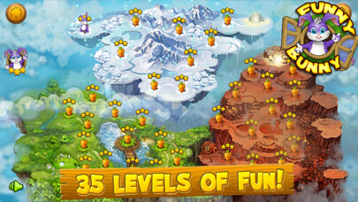 Emulate iPhone app Funny Bunny Adventures using MyAndroid