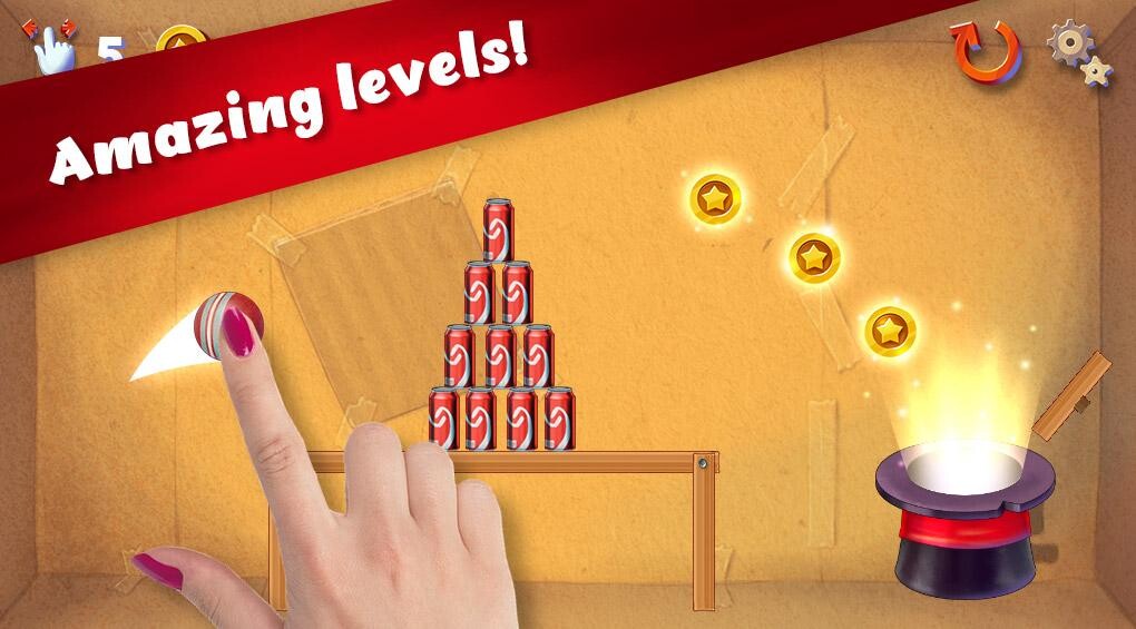 Run android online APK Funny Bunny Swipe Ball from MyAndroid or emulate Funny Bunny Swipe Ball using MyAndroid