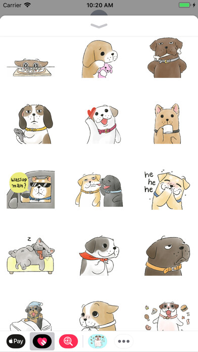 Emulate iPhone app Funny Dog Life Animated using MyAndroid Emulate iPhone app Funny Dog Life Animated using MyAndroid