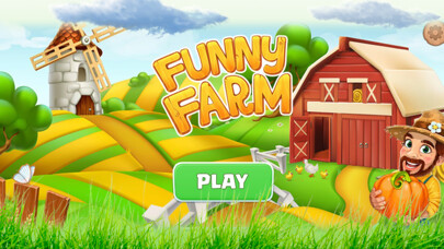 Emulate iPhone app Funny farm - puzzles, match 3. using MyAndroid
