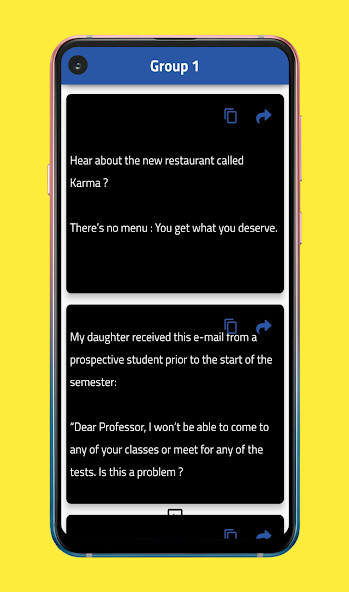 Run android online APK Funny jokes In English from MyAndroid or emulate Funny jokes In English using MyAndroid Run android online APK Funny jokes In English from MyAndroid or emulate Funny jokes In English using MyAndroid