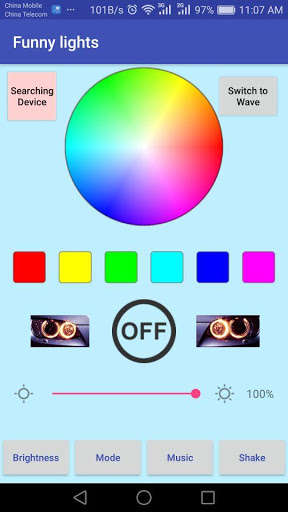 Run android online APK Funny lights from MyAndroid or emulate Funny lights using MyAndroid