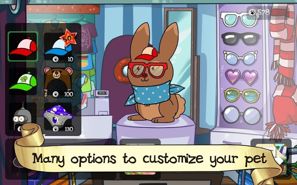 Run android online APK Funny Little Rabbit - Virtual Pet from MyAndroid or emulate Funny Little Rabbit - Virtual Pet using MyAndroid