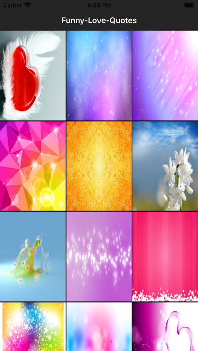 Emulate iPhone app Funny-Love-Quotes using MyAndroid Emulate iPhone app Funny-Love-Quotes using MyAndroid
