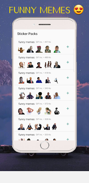 Run android online APK Funny Memes Stickers for WhatsApp - WAStickerApps from MyAndroid or emulate Funny Memes Stickers for WhatsApp - WAStickerApps using MyAndroid