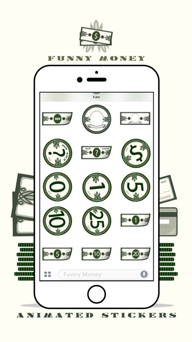 Emulate iPhone app Funny Money - Animated using MyAndroid Emulate iPhone app Funny Money - Animated using MyAndroid