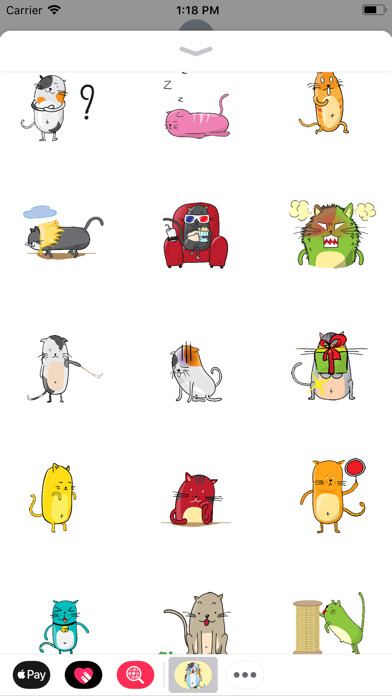 Emulate iPhone app Funny Neko Cat Animated using MyAndroid Emulate iPhone app Funny Neko Cat Animated using MyAndroid