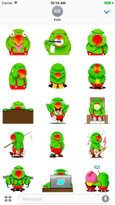 Emulate iPhone app Funny Parrot using MyAndroid Emulate iPhone app Funny Parrot using MyAndroid