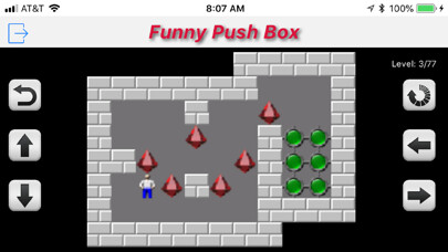 Emulate iPhone app Funny Push Box - KSokoban using MyAndroid