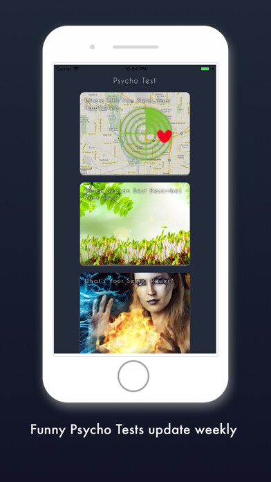 Emulate iPhone app Funny Quiz - Psycho Test using MyAndroid Emulate iPhone app Funny Quiz - Psycho Test using MyAndroid