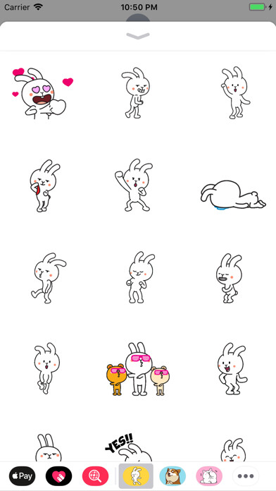 Emulate iPhone app Funny Rabbit Dancing 2 Animate using MyAndroid