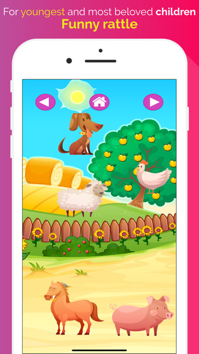 Emulate iPhone app Funny Rattle using MyAndroid