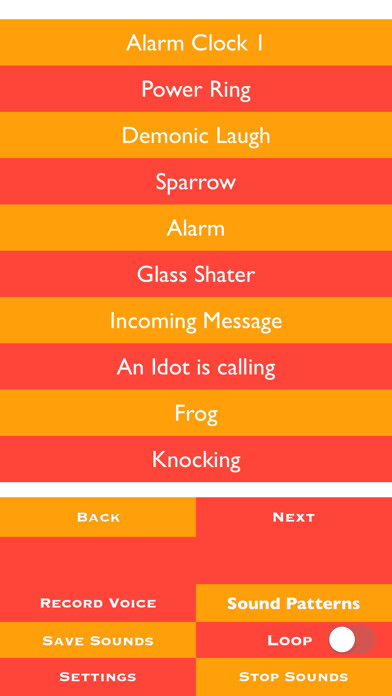 Emulate iPhone app Funny Sounds Effect soundBoard using MyAndroid Emulate iPhone app Funny Sounds Effect soundBoard using MyAndroid