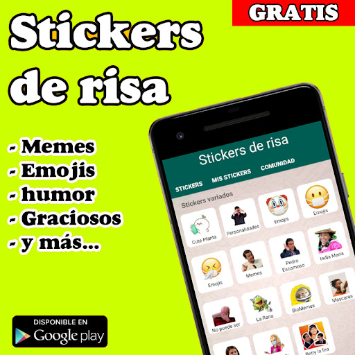 Run android online APK Funny Stickers in Spanish to laugh WAStickerApps from MyAndroid or emulate Funny Stickers in Spanish to laugh WAStickerApps using MyAndroid