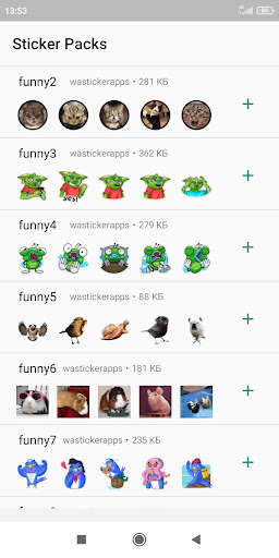 Run android online APK Funny stickers WASticker from MyAndroid or emulate Funny stickers WASticker using MyAndroid