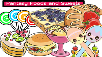 Emulate iPhone app Funny Sweets And Dessert Colorful Foods Coloring using MyAndroid Emulate iPhone app Funny Sweets And Dessert Colorful Foods Coloring using MyAndroid