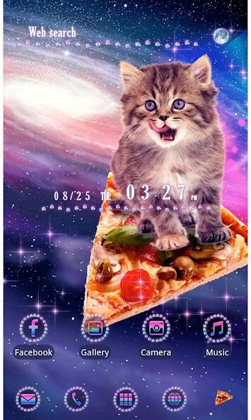 Emulate Android APK Funny Theme-Pizza Space Cat!- Emulate Android APK Funny Theme-Pizza Space Cat!-