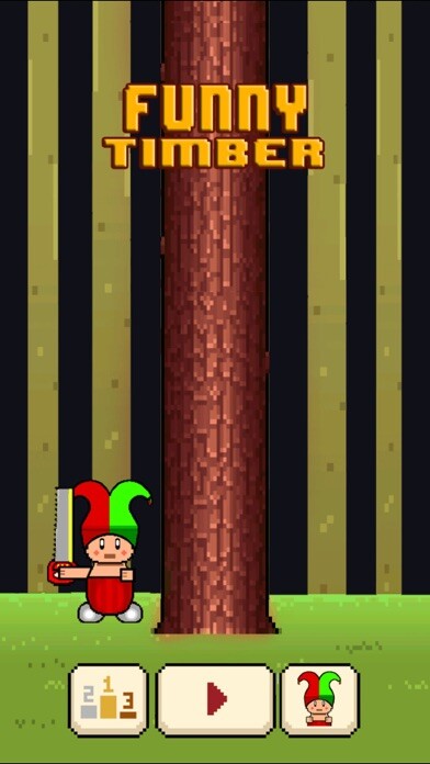 Emulate iPhone app Funny timber baby - timberman using MyAndroid Emulate iPhone app Funny timber baby - timberman using MyAndroid