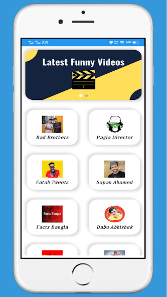 Emulate Android APK Funny Tube