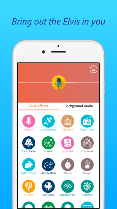 Emulate iPhone app Funny Voice - Audio Editor using MyAndroid Emulate iPhone app Funny Voice - Audio Editor using MyAndroid