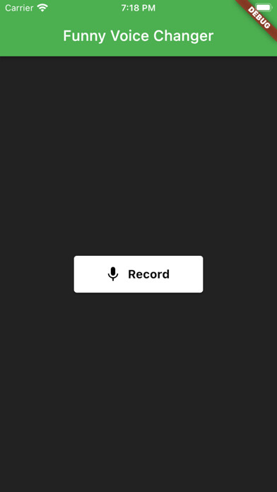Emulate iPhone app Funny Voice Changer App using MyAndroid Emulate iPhone app Funny Voice Changer App using MyAndroid