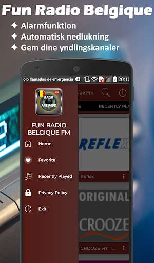 Run android online APK Fun Radio Belgium Live Online from MyAndroid or emulate Fun Radio Belgium Live Online using MyAndroid