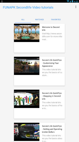 Run android online APK FUN Second Life Tutorials from MyAndroid or emulate FUN Second Life Tutorials using MyAndroid Run android online APK FUN Second Life Tutorials from MyAndroid or emulate FUN Second Life Tutorials using MyAndroid
