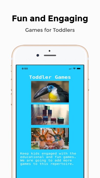 Emulate iPhone app Fun Toddler Games using MyAndroid