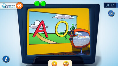 Emulate iPhone app Fun with letters. AOUEI. using MyAndroid Emulate iPhone app Fun with letters. AOUEI. using MyAndroid