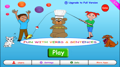 Emulate iPhone app Fun with Verbs & Sentences LT using MyAndroid Emulate iPhone app Fun with Verbs & Sentences LT using MyAndroid