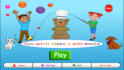 Emulate iPhone app Fun with Verbs & Sentences using MyAndroid Emulate iPhone app Fun with Verbs & Sentences using MyAndroid