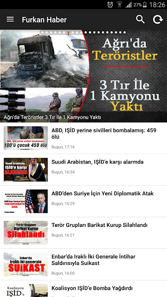 Run android online APK Furkan Haber from MyAndroid or emulate Furkan Haber using MyAndroid