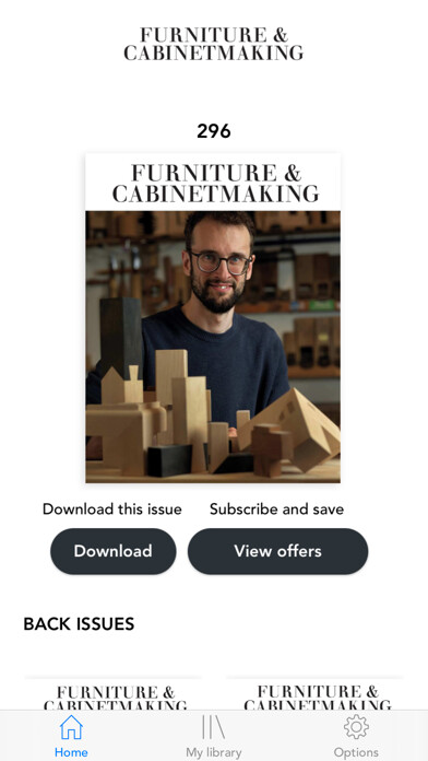 Emulate iPhone app Furniture & Cabinetmaking using MyAndroid Emulate iPhone app Furniture & Cabinetmaking using MyAndroid