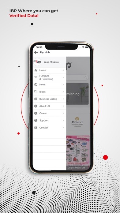 Emulate iPhone app Furniture & Furnishing using MyAndroid