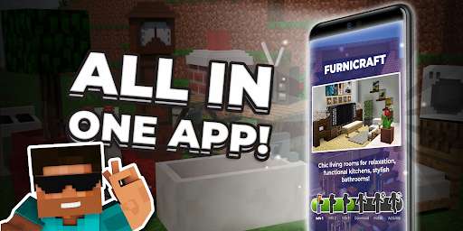 Run android online APK Furniture Mod MOD-Master for Minecraft PE from MyAndroid or emulate Furniture Mod MOD-Master for Minecraft PE using MyAndroid