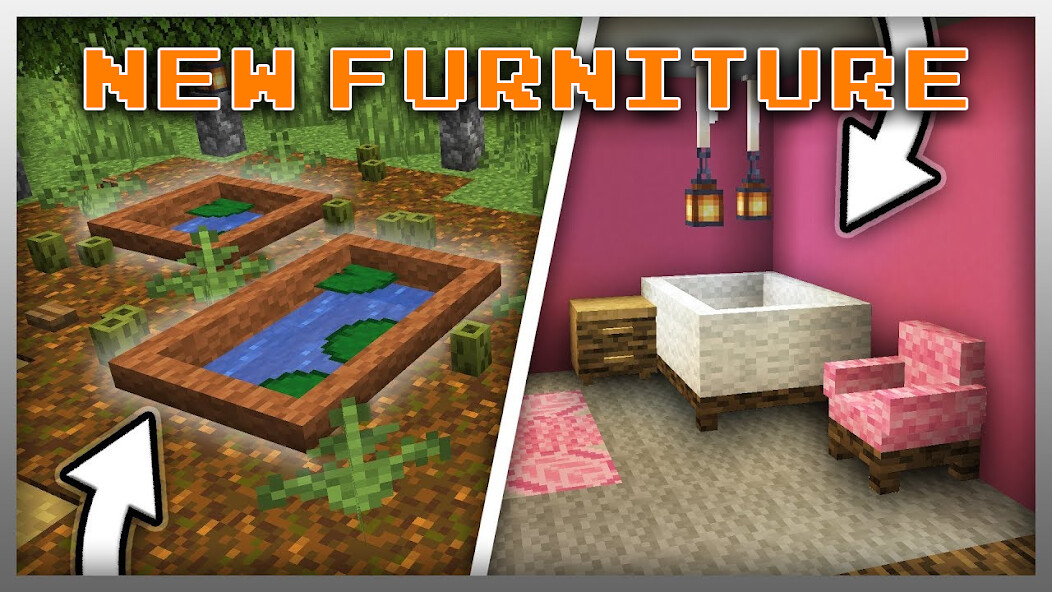 Emulate Android APK Furniture Mods for MCPE Emulate Android APK Furniture Mods for MCPE