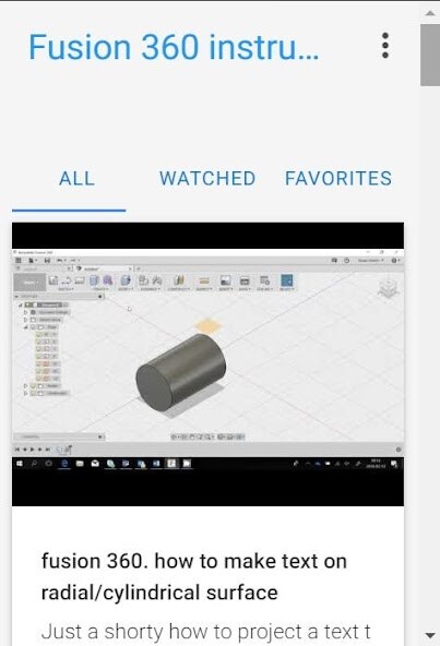 Run android online APK FUSION 360 instruction videos from MyAndroid or emulate FUSION 360 instruction videos using MyAndroid