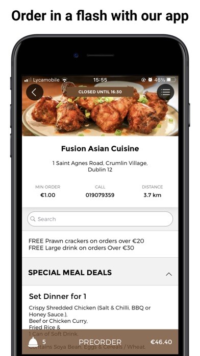 Emulate iPhone app Fusion Asian Cuisine using MyAndroid Emulate iPhone app Fusion Asian Cuisine using MyAndroid