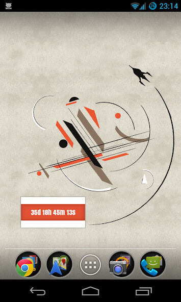 Run android online APK Fusion Festival countdown LWP from MyAndroid or emulate Fusion Festival countdown LWP using MyAndroid