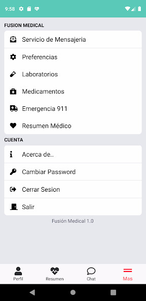 Emulate Fusion Medical from MyAndroid or run Fusion Medical using MyAndroid