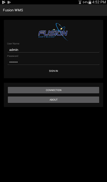 Run android online APK FusionWMS for Acumatica from MyAndroid or emulate FusionWMS for Acumatica using MyAndroid