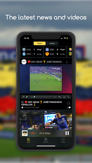 Emulate iPhone app futbol Ecuador using MyAndroid Emulate iPhone app futbol Ecuador using MyAndroid